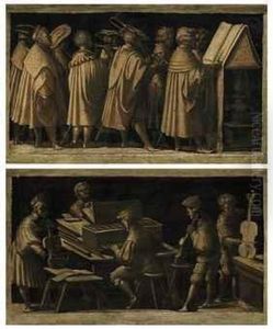 A Procession Of Musicians;