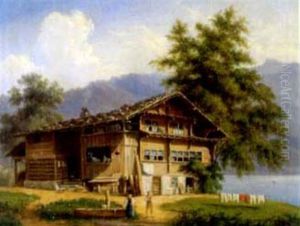 Bauernhaus Von Unter-weggis Canton Luzern