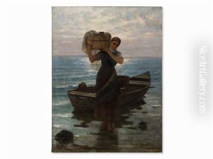 Young Fisher Girl by Georg Richard Falkenberg