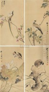 Flowers And Birds (4 Works) Flowers And Birds (4 Works)