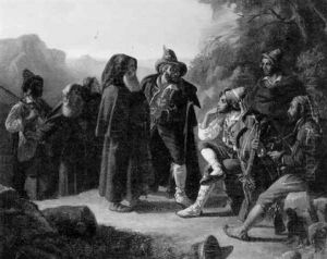 Brigands Recevant Des Moines by Louis-Joseph Fanelli-Semah