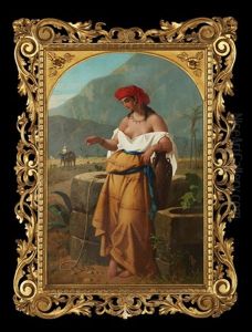 Arabian Water Carrier by Enrico Fanfani