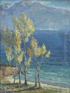 Autumn, Lake Garda by Alice Maud Fanner