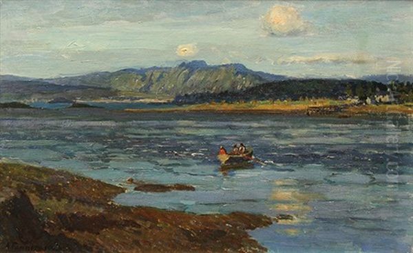 Row Boat In The Cove - view 1