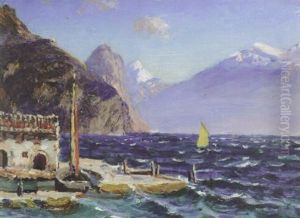 Bogliaco, Lake Garda by Alice Maud Fanner