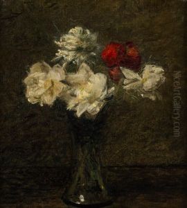 A Red Rose Amid The White