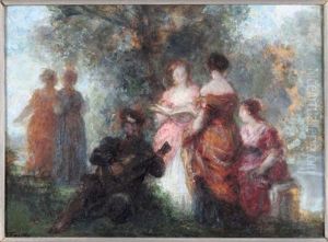 Concert En Plein Air by Henri Fantin-Latour