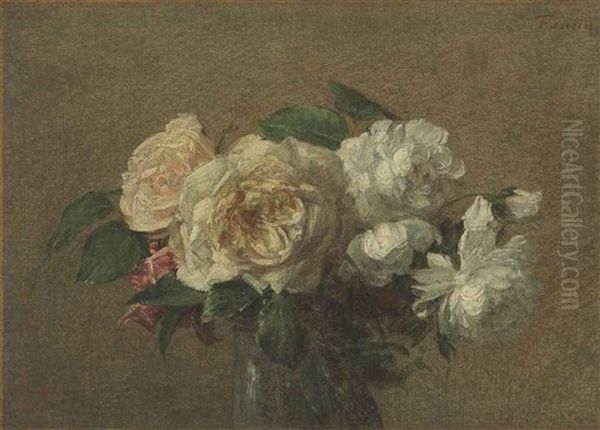 Roses Blanches Et Jaunes - view 1
