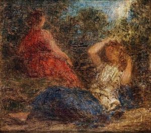 Deux Baigneuses by Henri Fantin-Latour