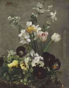 Narcisses, Tulipes Et Pensees Narcisses, Tulipes Et Pensees