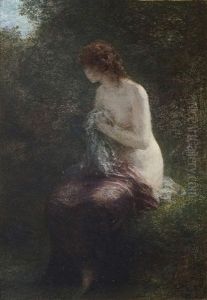 Baigneuse Dans Le Sous-bois by Henri Fantin-Latour
