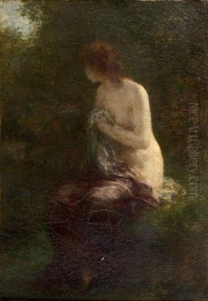 Baigneuse Dans Un Sous-bois - view 1