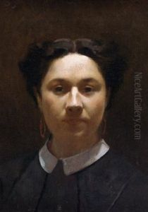 Portrait De Victoria Dubourg, Femme D'henri Fantin Latour by Henri Fantin-Latour