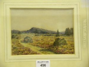 Burghclere Common Hampshire Looking Towards Highclere by Reginald Aspinwall