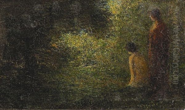 Zwei Frauen Im Wald - view 1