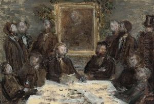 Le Repas - Le Coin De Table by Henri Fantin-Latour
