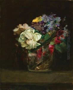 Bouquet Of Flowers by Henri Fantin-Latour