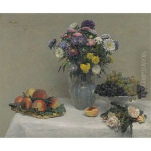 Fleurs Et Fruits by Henri Fantin-Latour