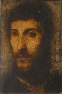 Portrait D'homme Au Collier De Barbe (after Titien)