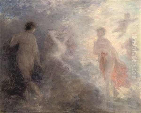 L'aurore Chassant La Nuit - view 1