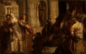 L'evanouissement D'esther Devant Assuerus (after Veronese)