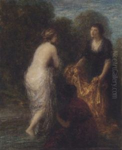 Sortie De Bain by Henri Fantin-Latour