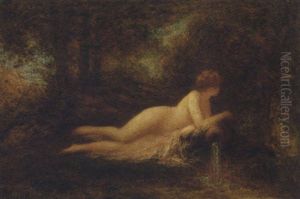 La Source Dans Le Bois by Henri Fantin-Latour