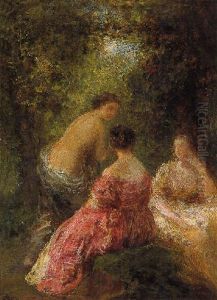 Causerie Dans Le Parc by Henri Fantin-Latour