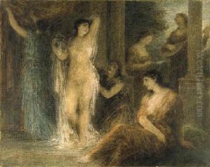 Le Bain by Henri Fantin-Latour