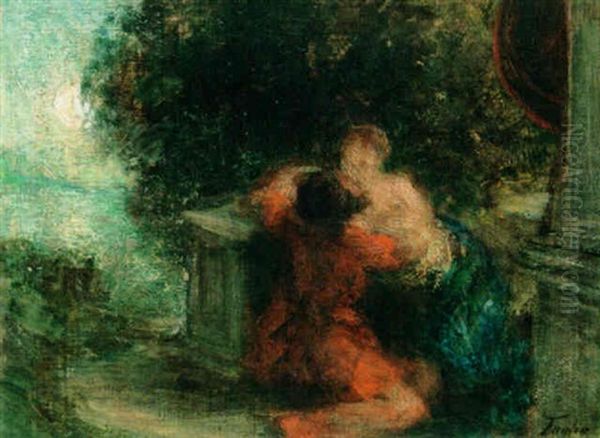 A Couple In A Park - view 1