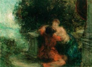 A Couple In A Park by Henri Fantin-Latour
