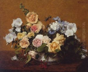 Bouquet De Fleurs by Henri Fantin-Latour