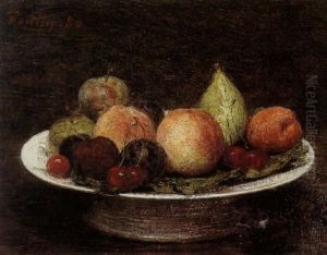 Fruits Dans Une Assiette by Henri Fantin-Latour