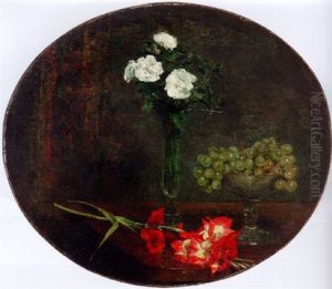 Nature Morte Aux Fleurs by Henri Fantin-Latour