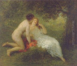 Baugneuses (la Confidence) by Henri Fantin-Latour
