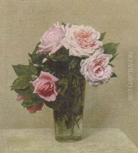 Roses Roses by Henri Fantin-Latour