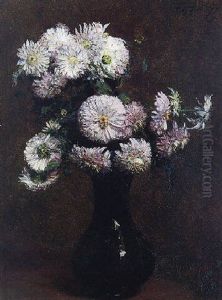 Chrysanthemes by Henri Fantin-Latour