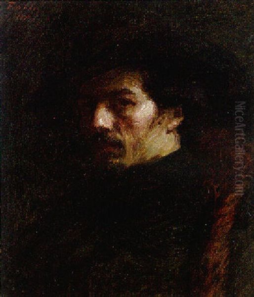 Portrait D'alphonse Legros - view 1