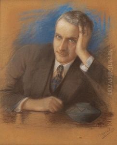 Portrait Of A Man by Kleoniki Aspriotou