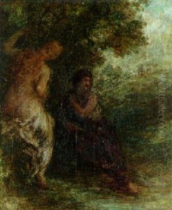 Deux Baigneuses (la Surprise) by Henri Fantin-Latour