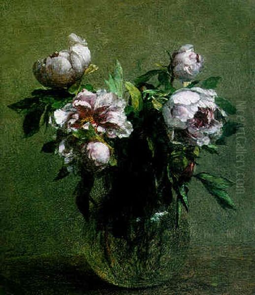 Vase De Pivoines - view 1