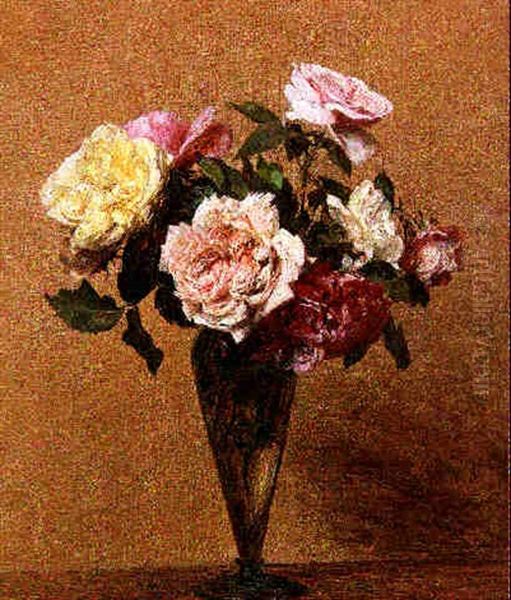 Roses Dans Une Vase - view 1
