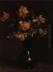 Vase De Fleurs by Henri Fantin-Latour