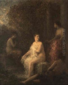 La Toilette De Venus Ou Baigneuses by Henri Fantin-Latour