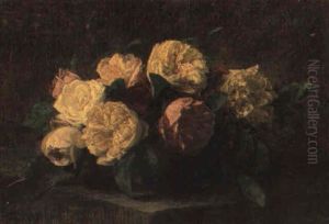 Fleurs - Roses by Henri Fantin-Latour