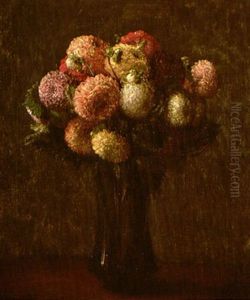 Dahlias Sombres by Henri Fantin-Latour