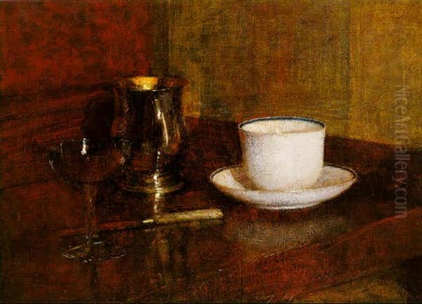 Nature Morte Au Verre Et Tasse - view 1