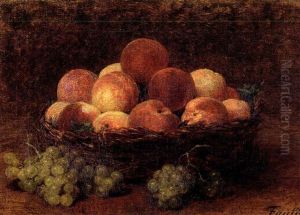 Peches Et Raisins by Henri Fantin-Latour