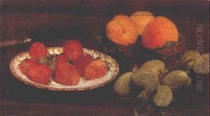 Nature Morte Aux Fruits by Henri Fantin-Latour