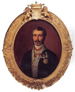 Portrait Du Vicomte De Matharel